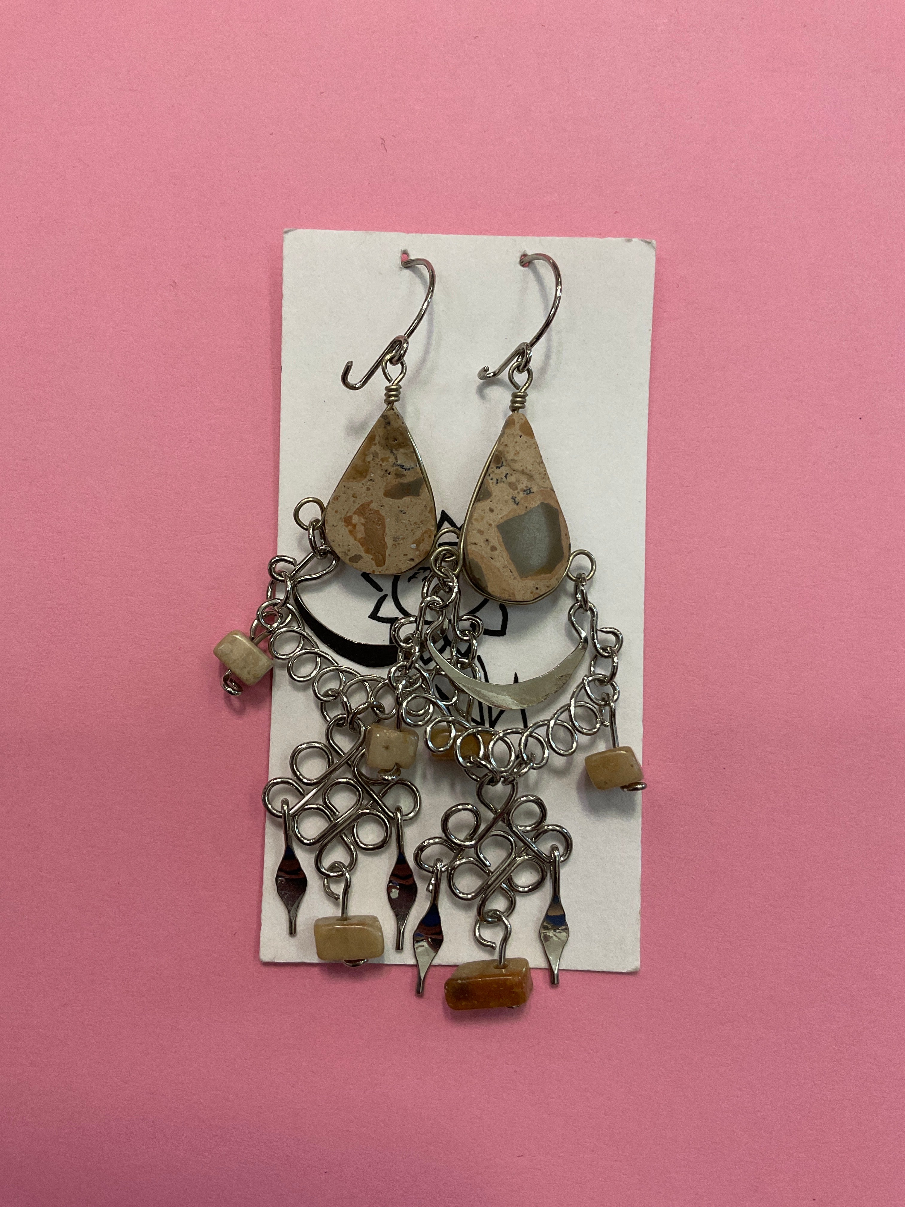 Artisan Mineral/Stone Earrings