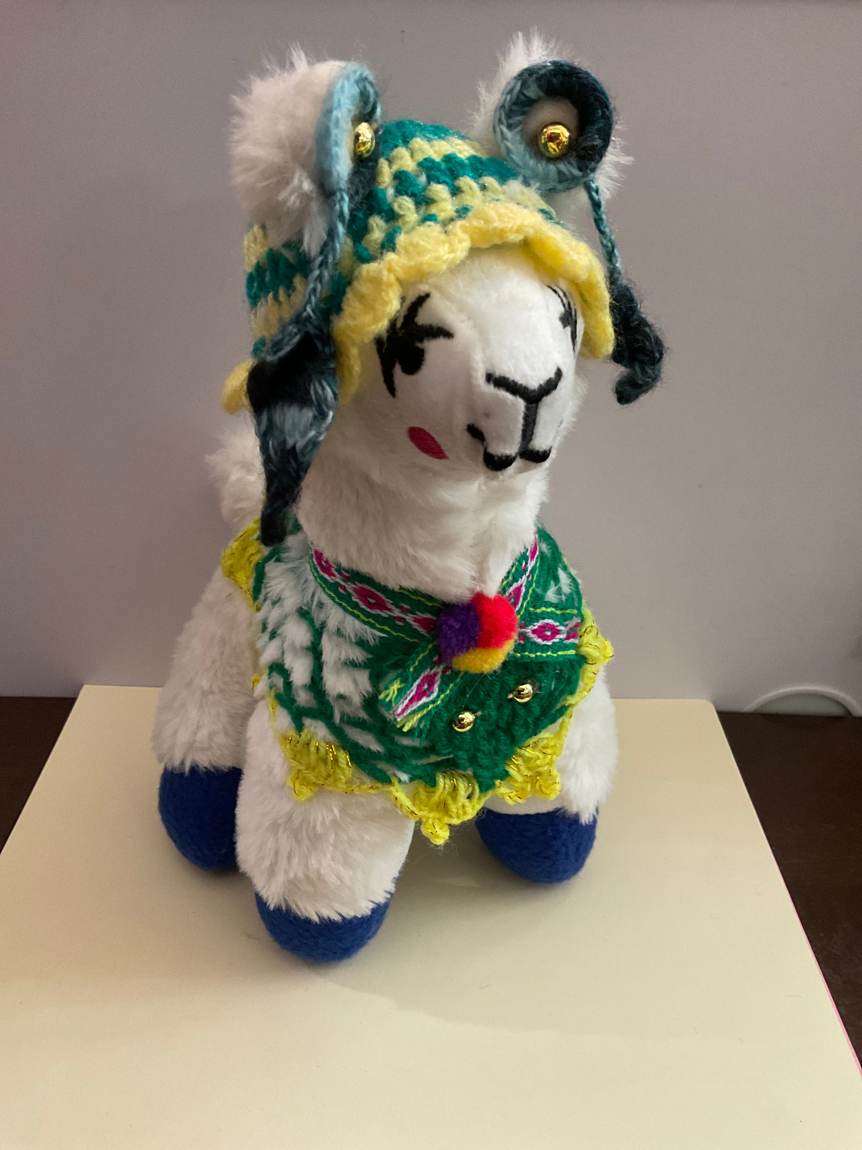 Wayki - Handmade Llama Plushie 13cm