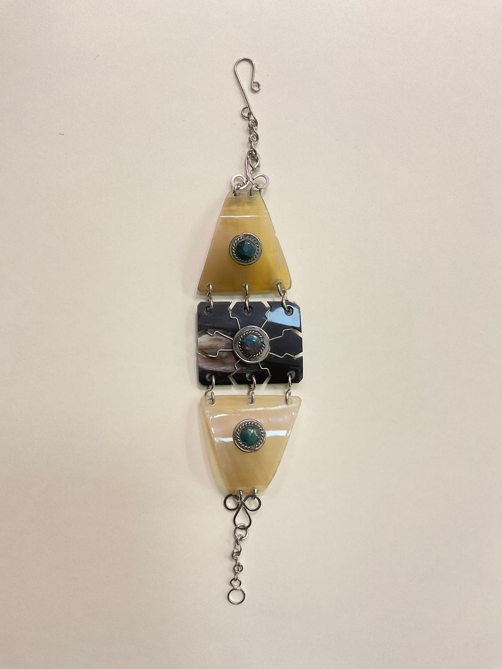 Horn with Turquoise Bracelet