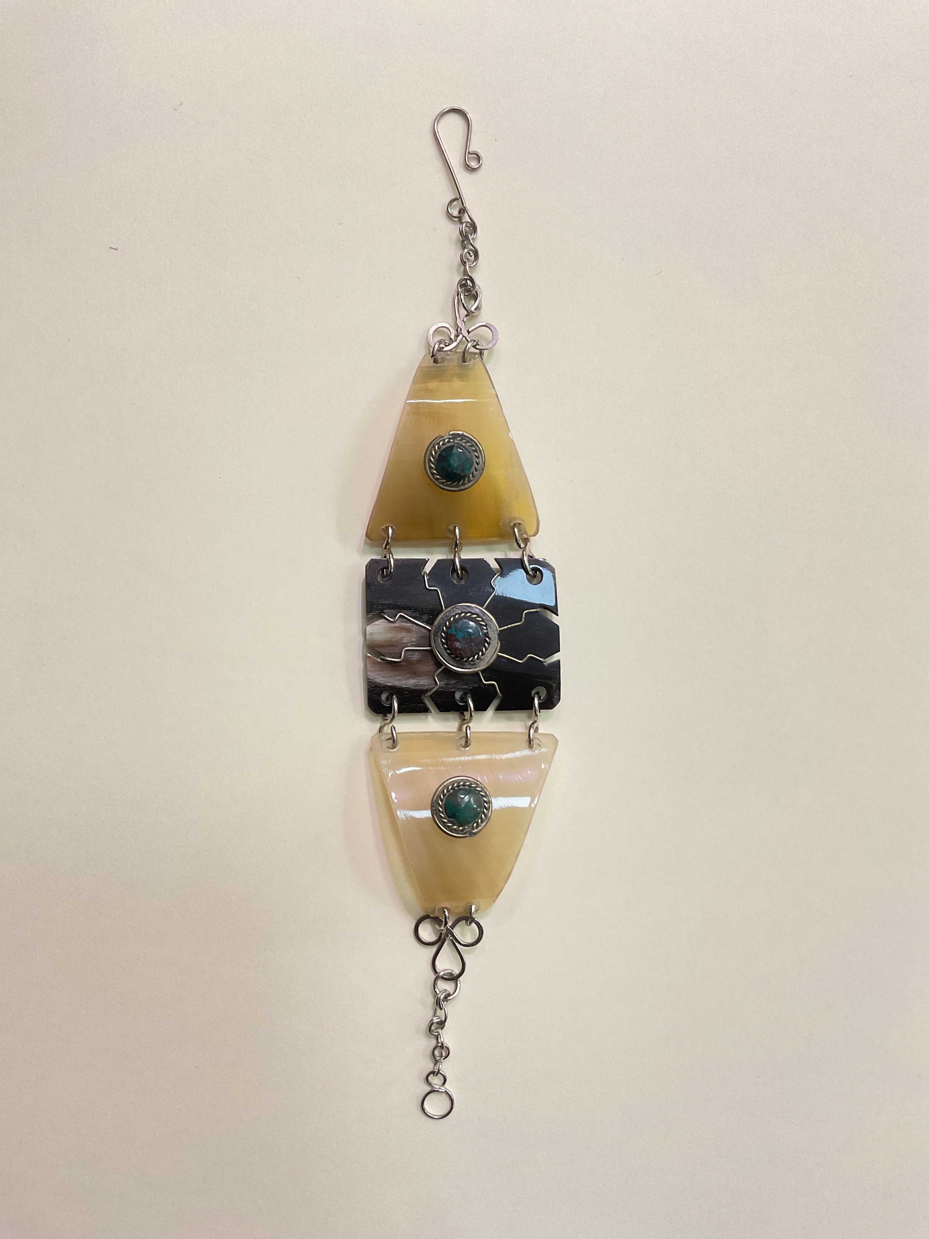 Horn with Turquoise Bracelet