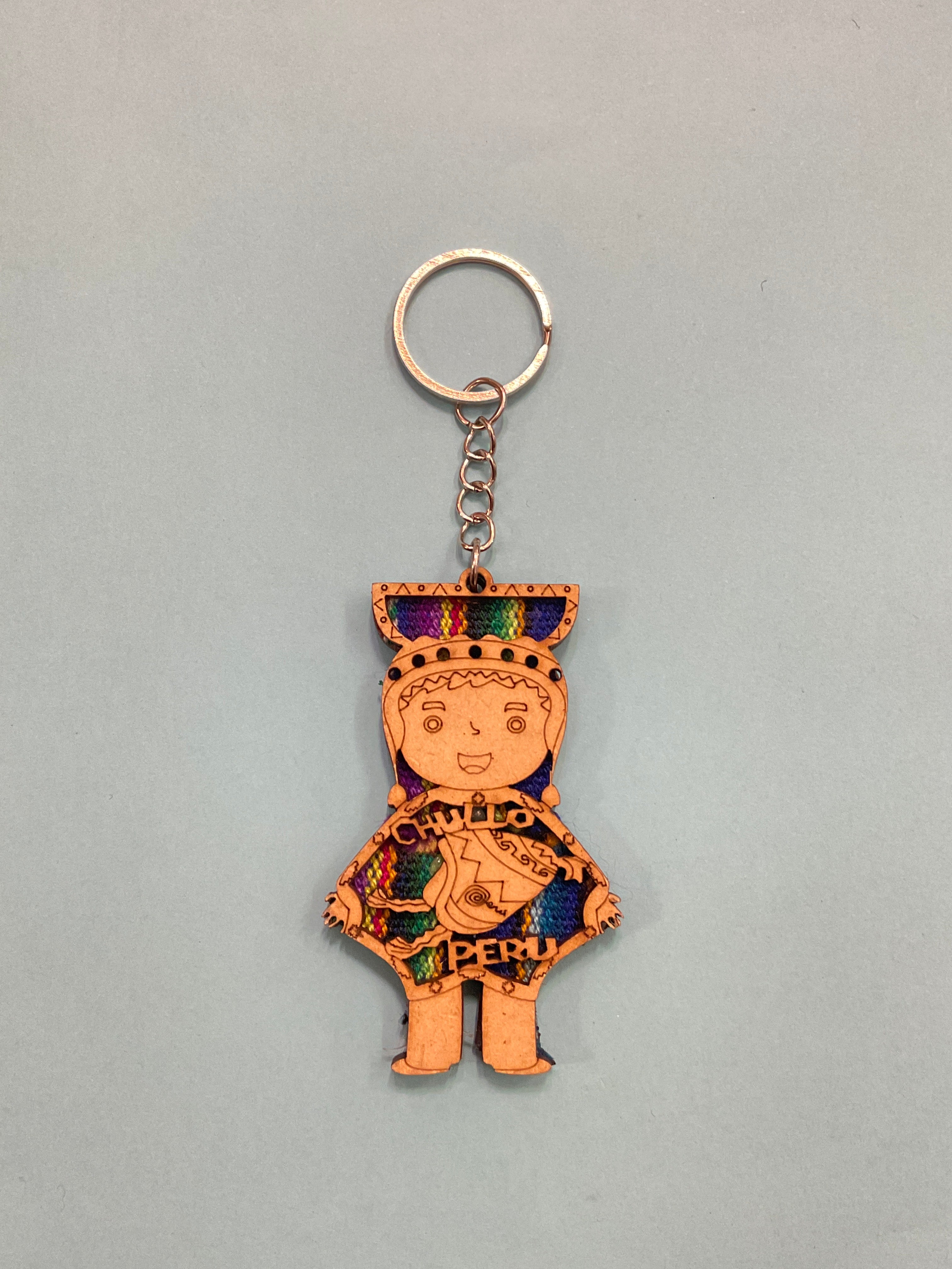 Chulo Perú Keychain
