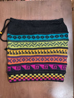 Gorro/bufanda de bebé alpaca híbrida