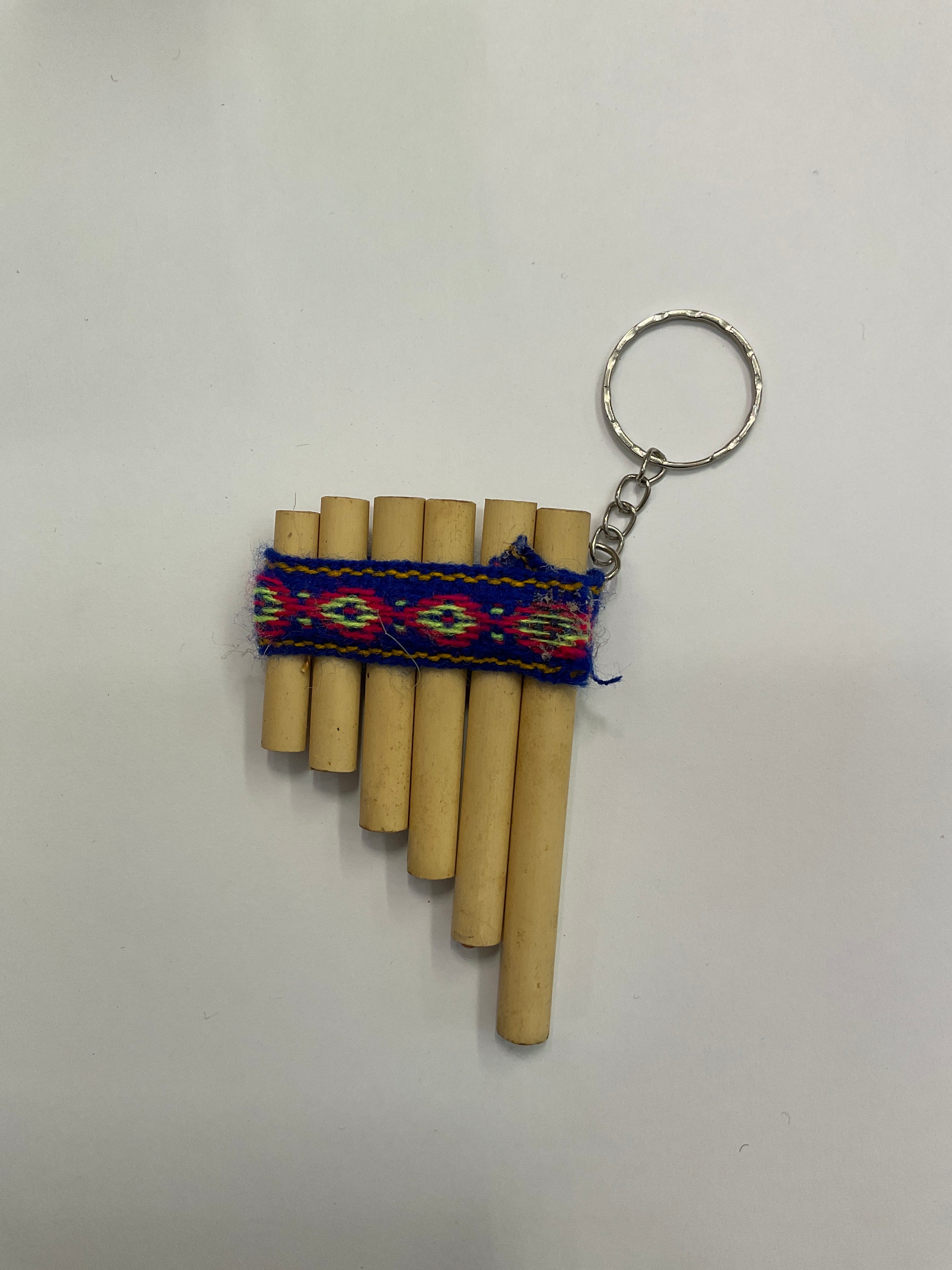 Zampoña Keychain