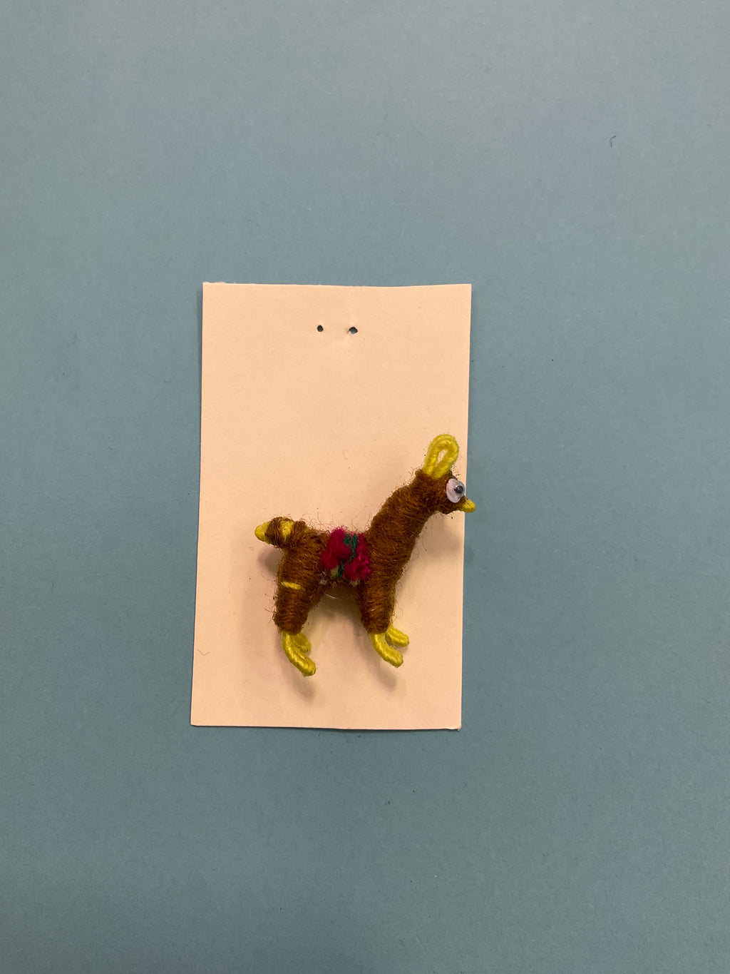 Handmade Llama Pin