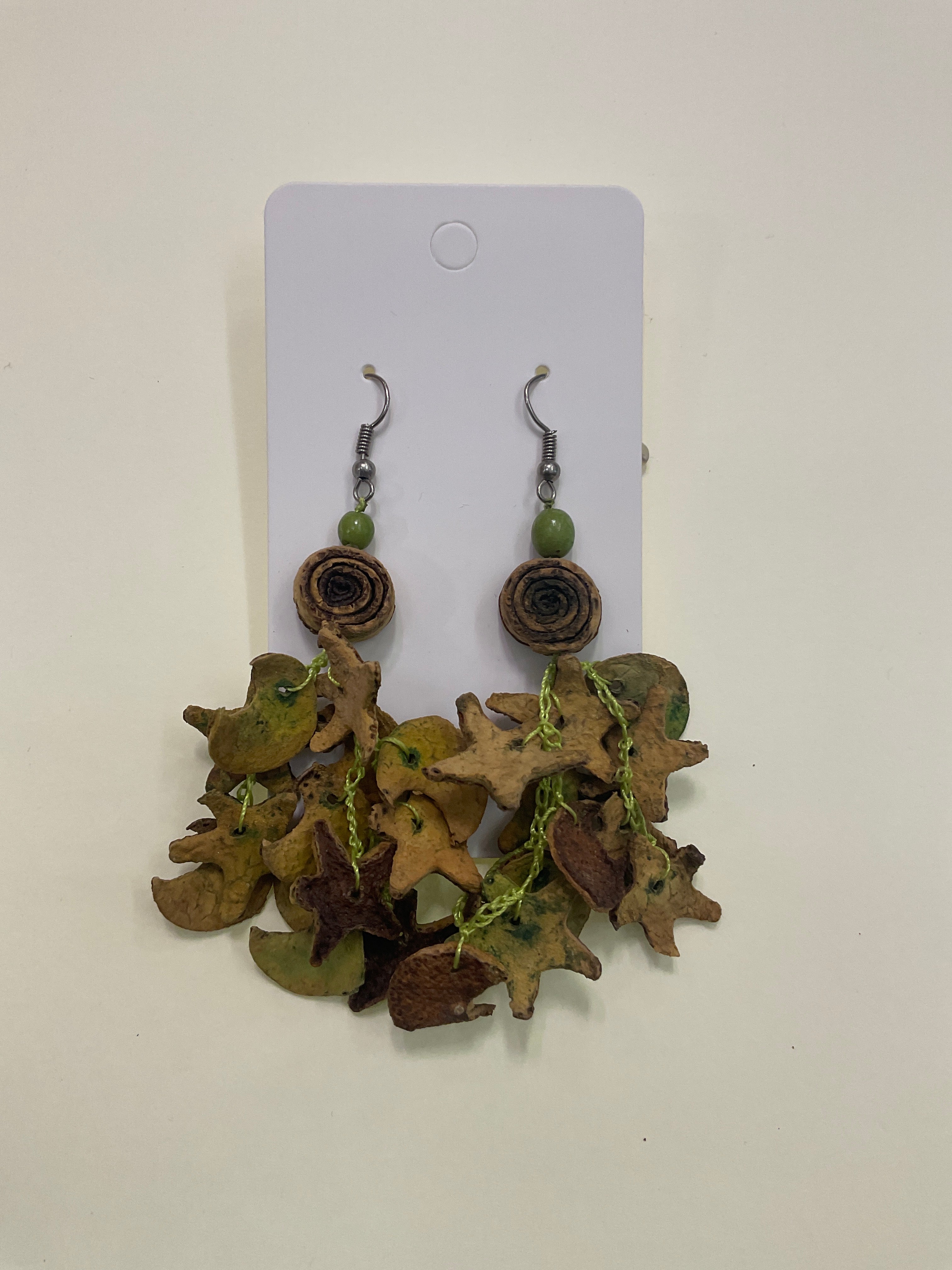 Peruvian  Celestial Peel Earrings