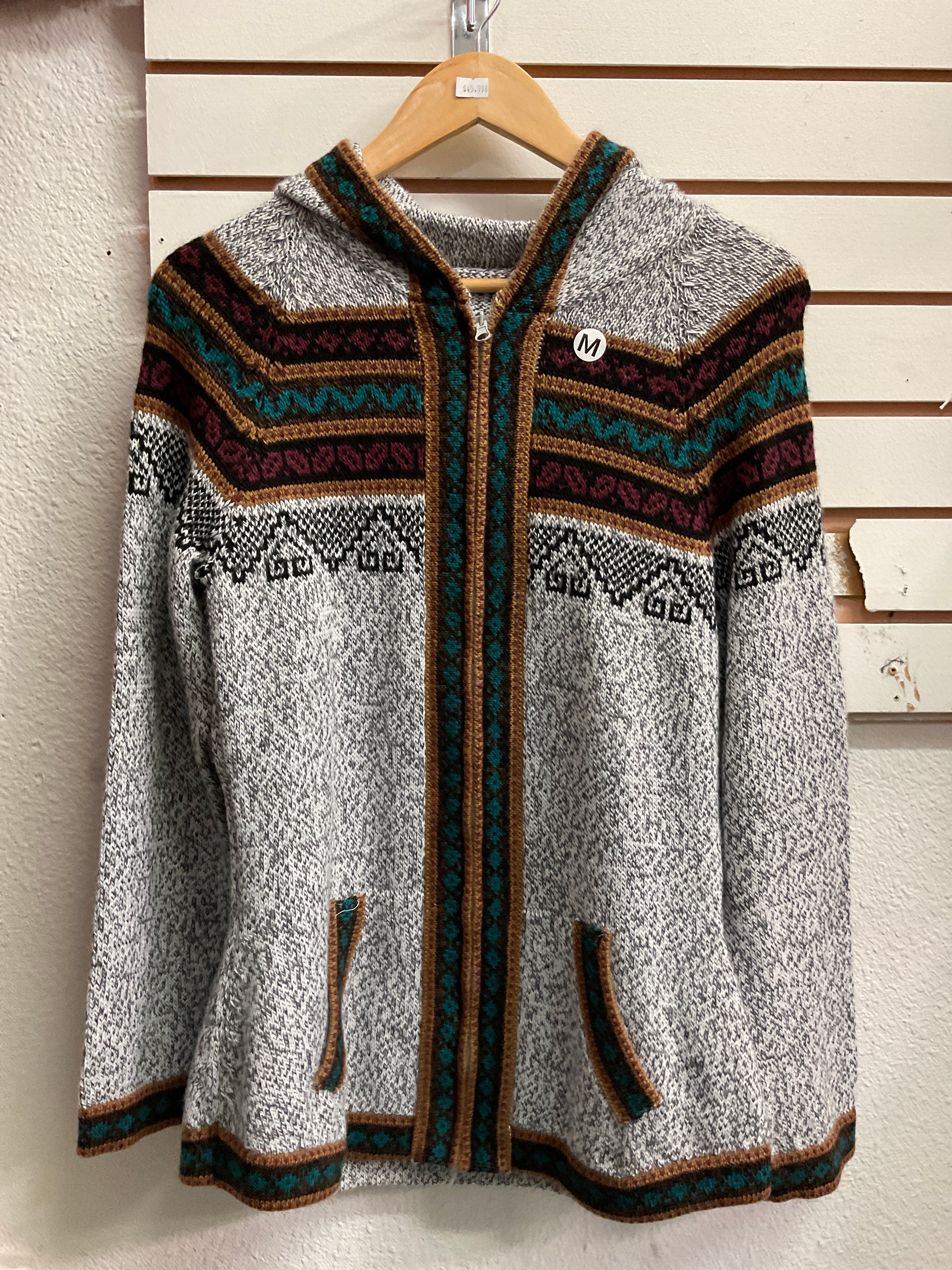 ANDES Zip-Up Sweater Uni-Sex