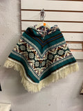 Poncho andino infantil con capucha – Ropa artesanal tradicional