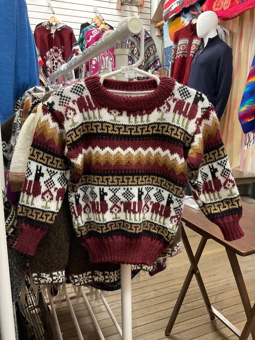 Children’s Classic Andean Crewneck Sweater