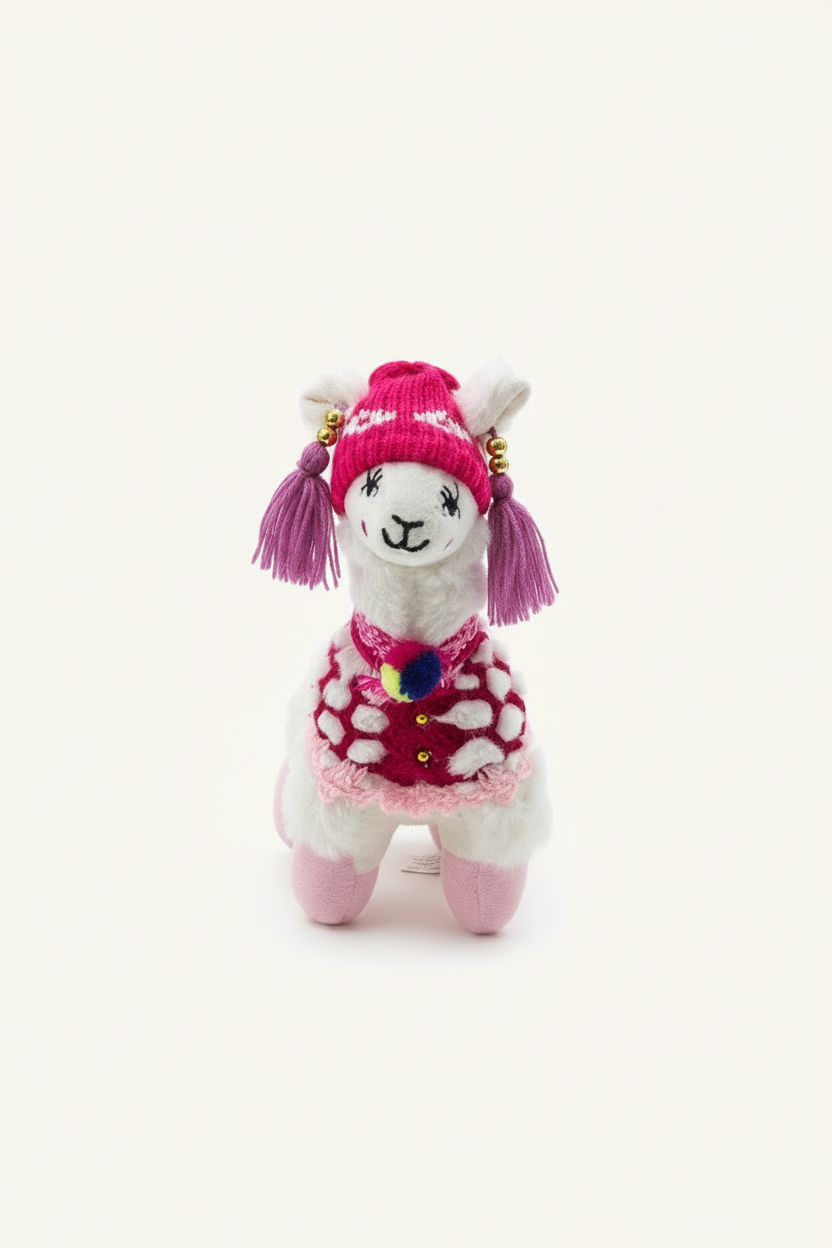 Wayki - Handmade Llama Plushie 10 cm