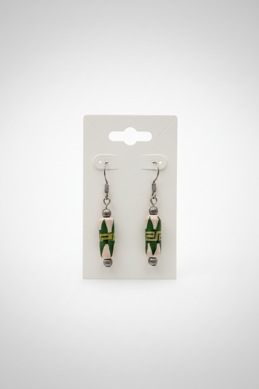 Peruvian ceramic earrings