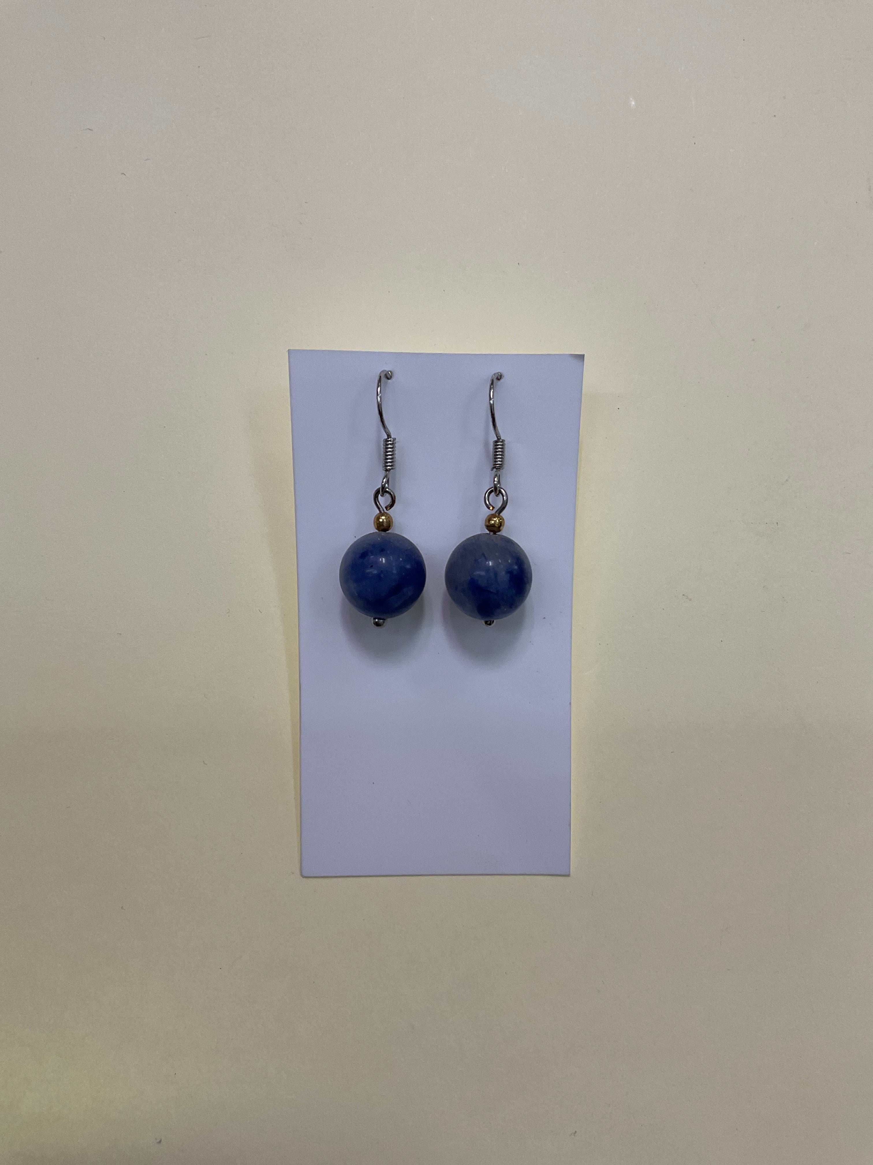 Mineral/Stone Sphere Earrings