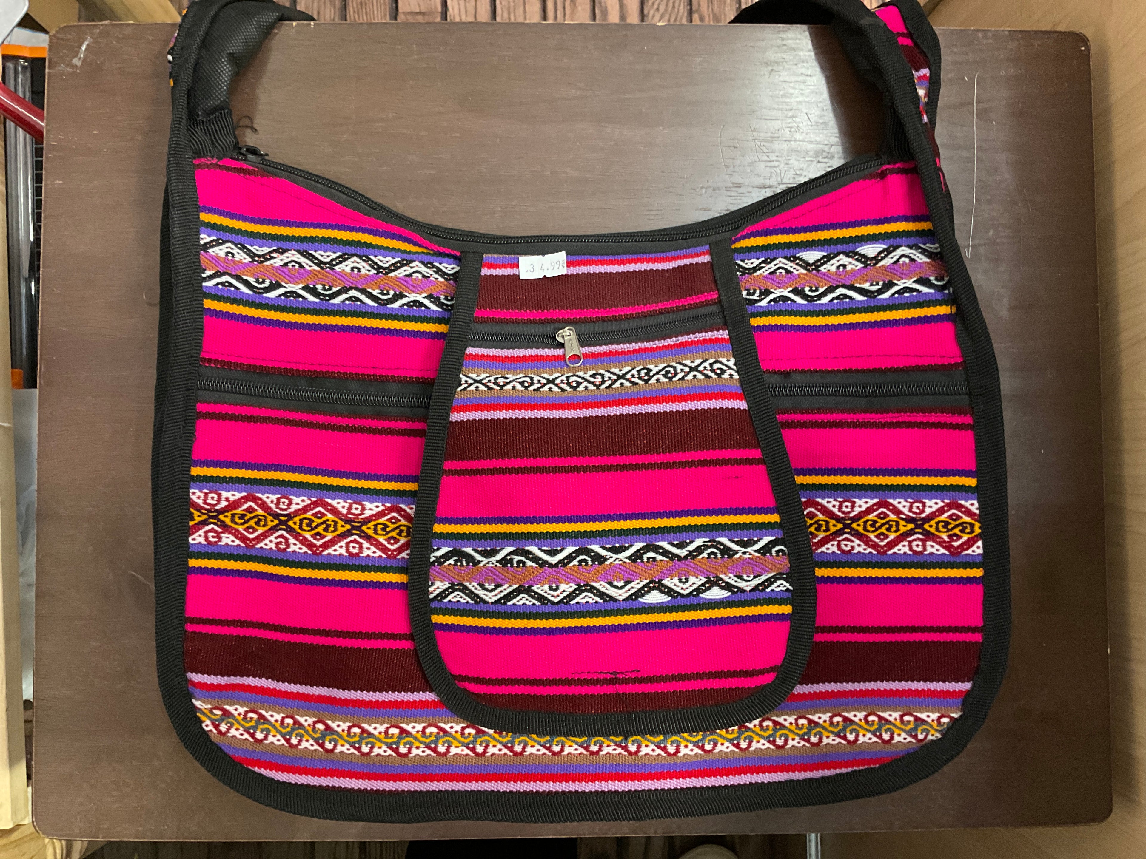 Bolso cruzado peruano