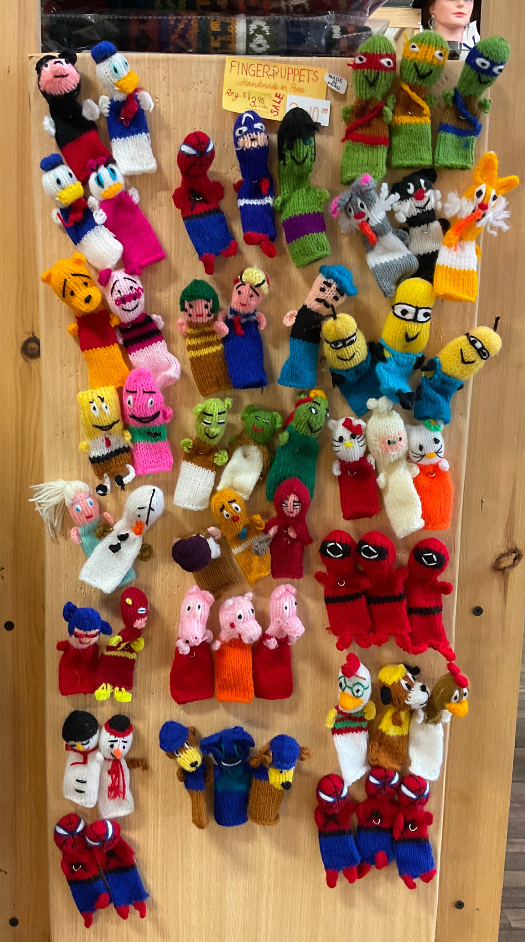 Peruvian Finger Puppet