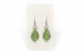Murano Glass Leaflet Earrings