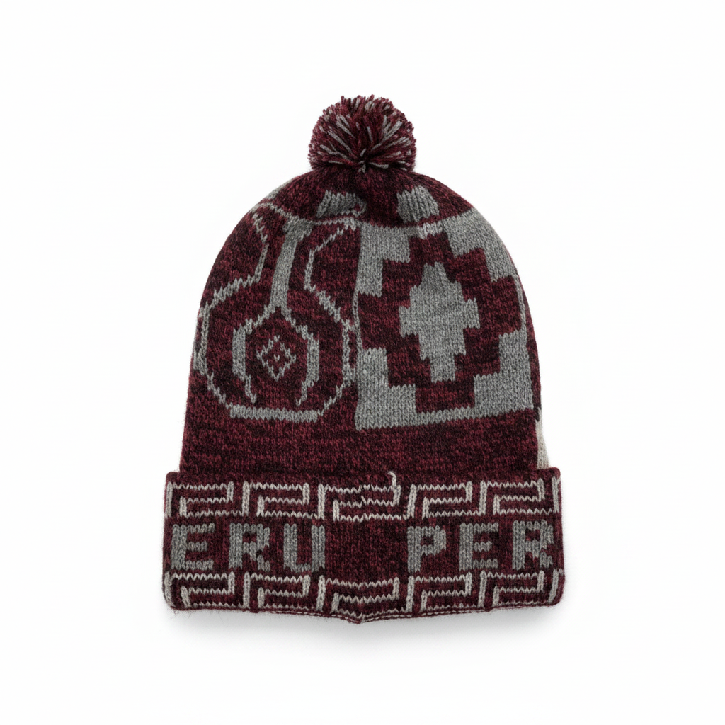 Gorro de lana Machu Picchu Perú