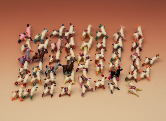 Pin hecho a mano - Llama