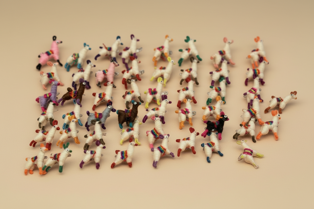 Pin hecho a mano - Llama