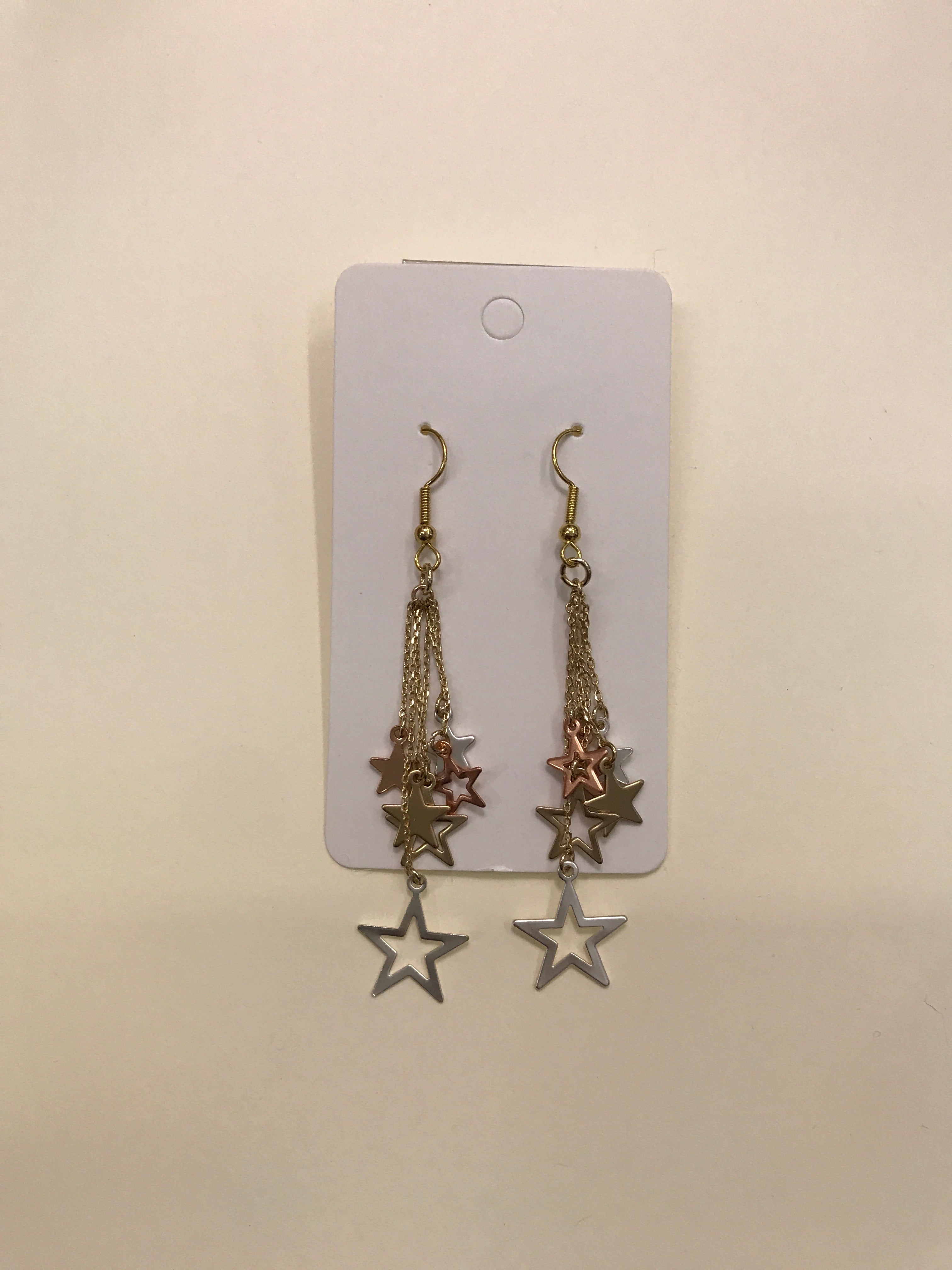Dangling Star Earrings