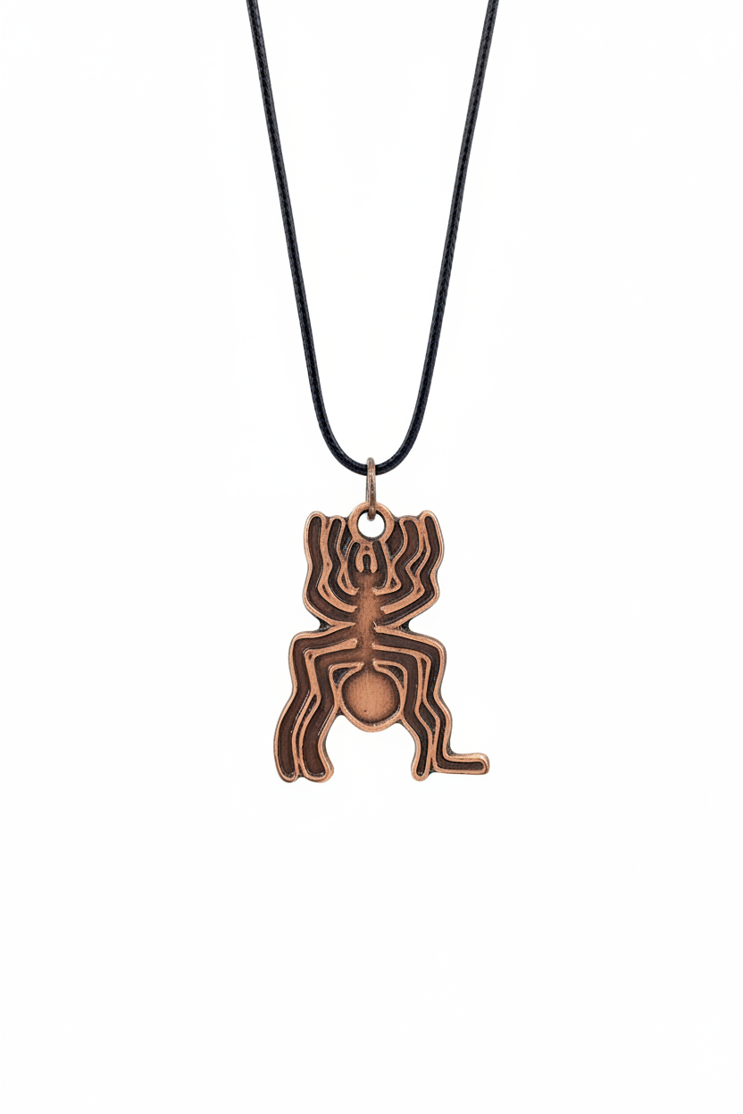 Nazca Symbols Copper Necklaces