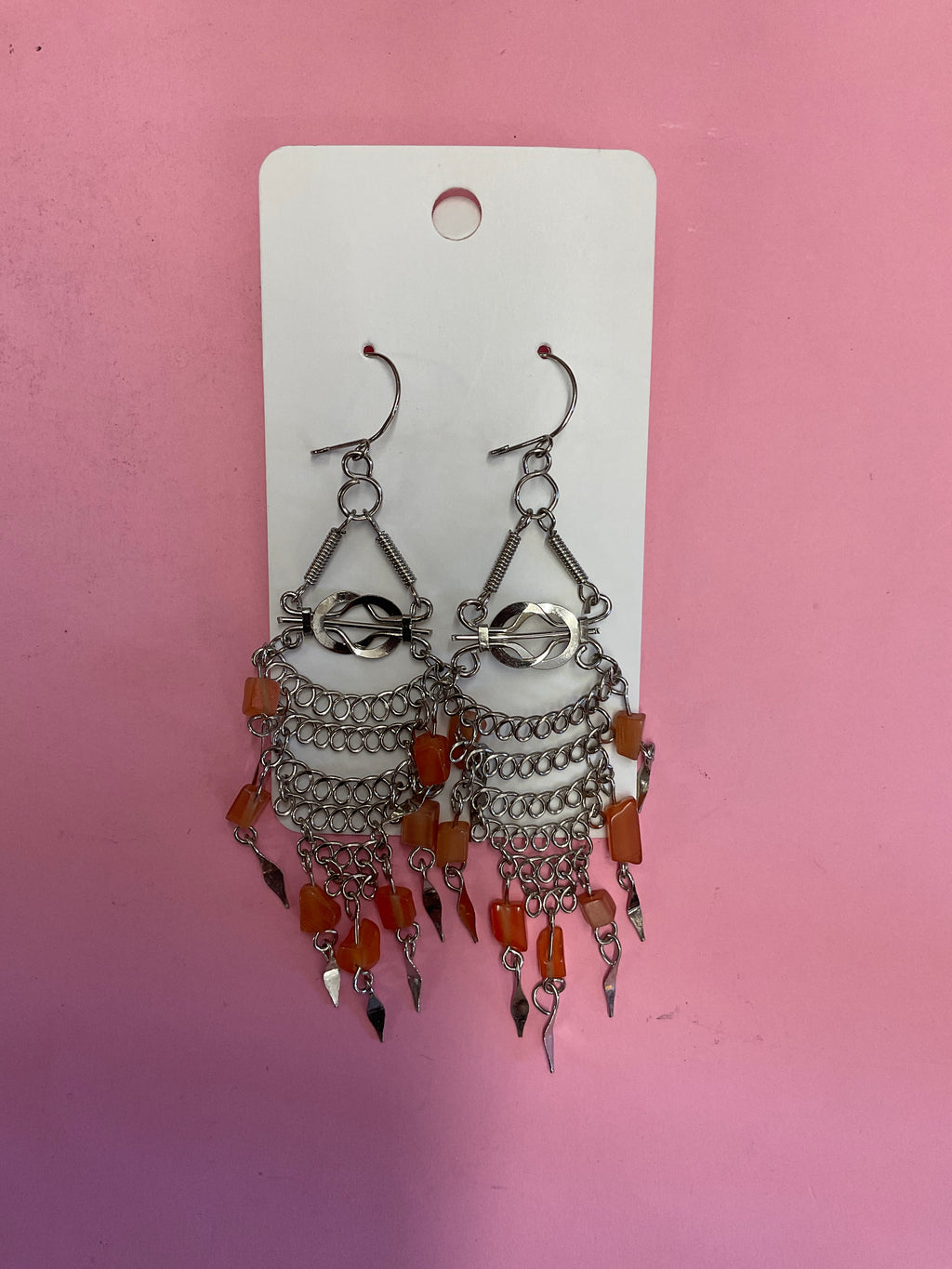 Peruvian Artisan Mineral Stone Earrings