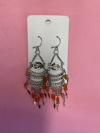 Peruvian Artisan Mineral Stone Earrings