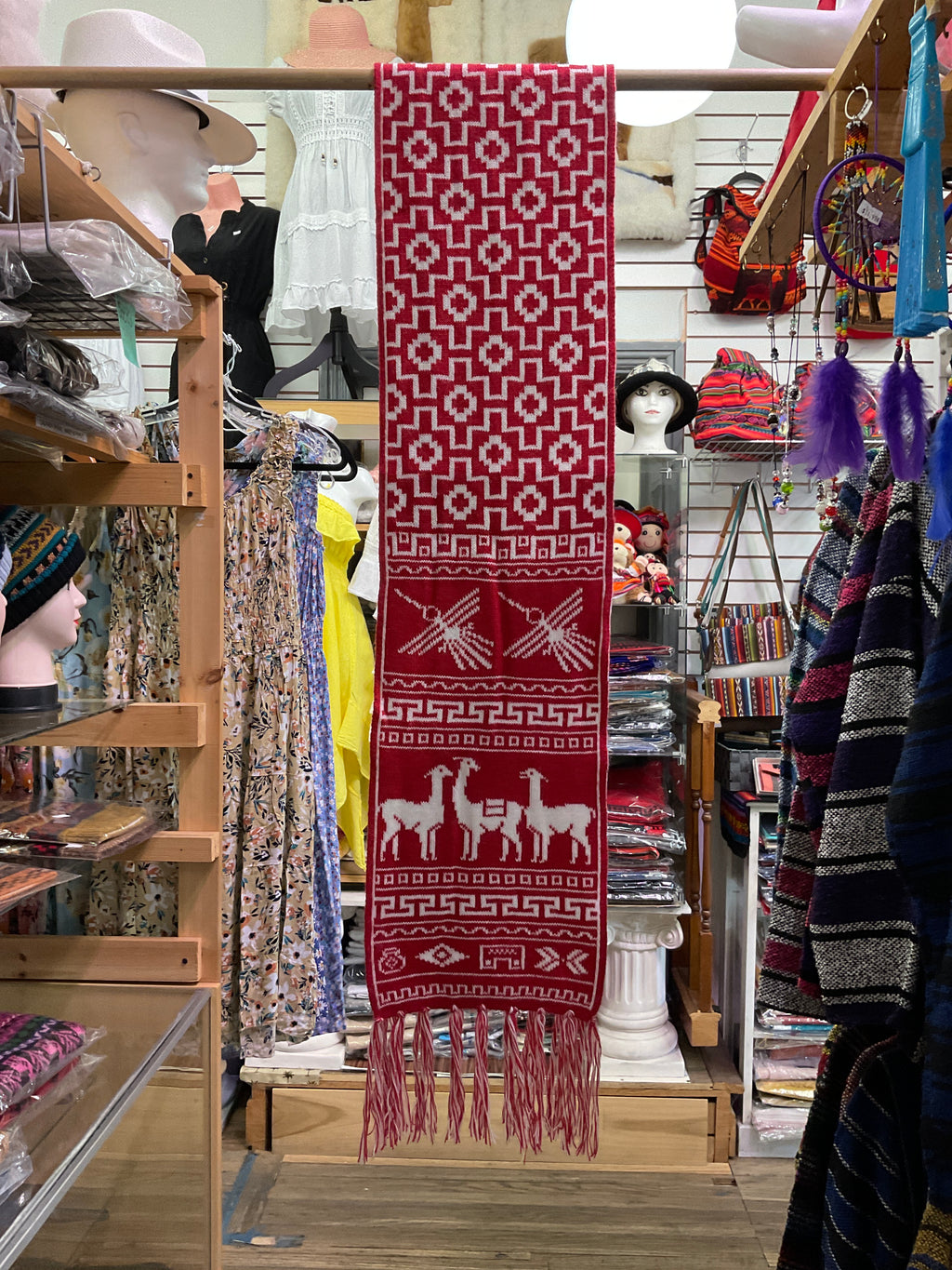 Reversible Alpaca Scarf