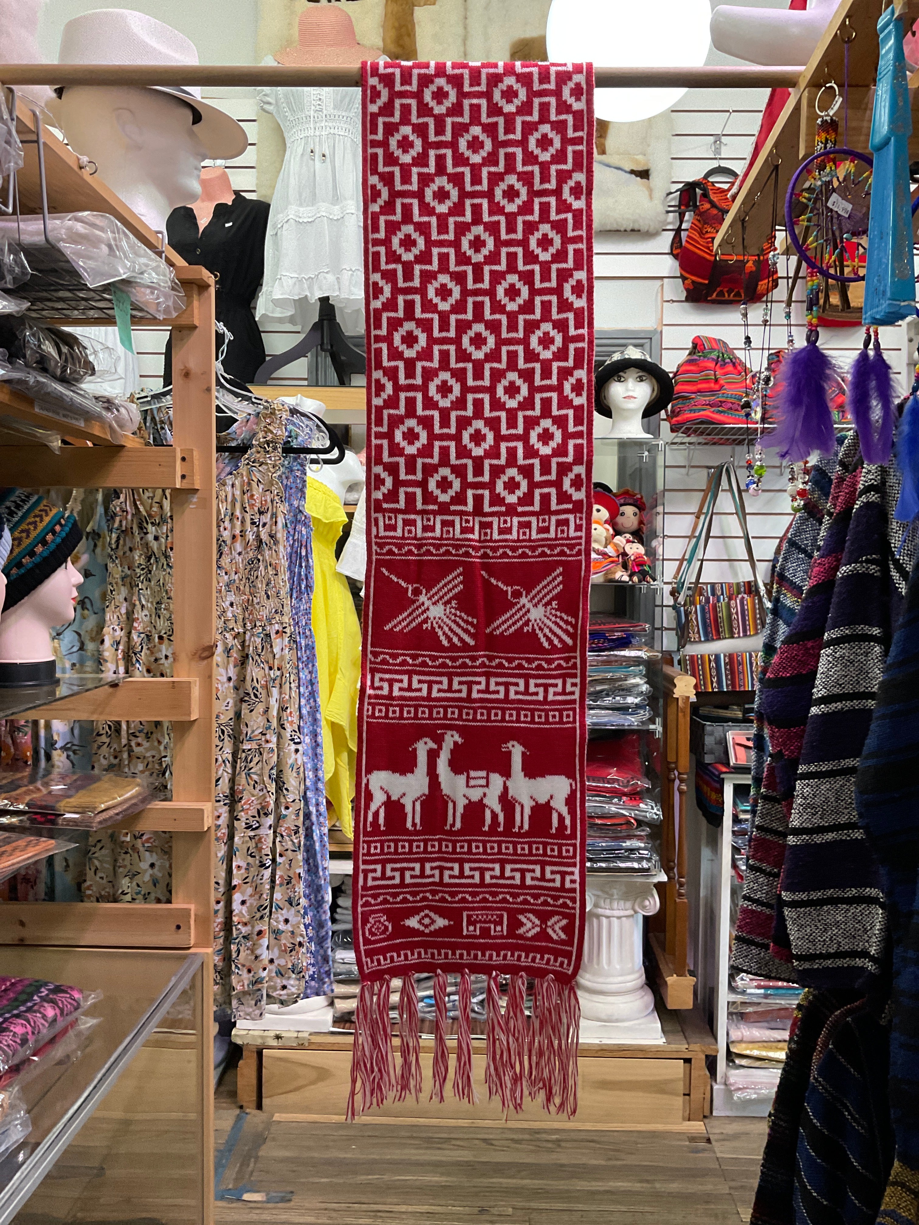 Reversible Alpaca Scarf