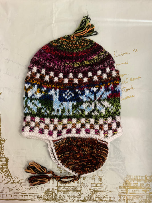 Knit Chullo - Multicolored