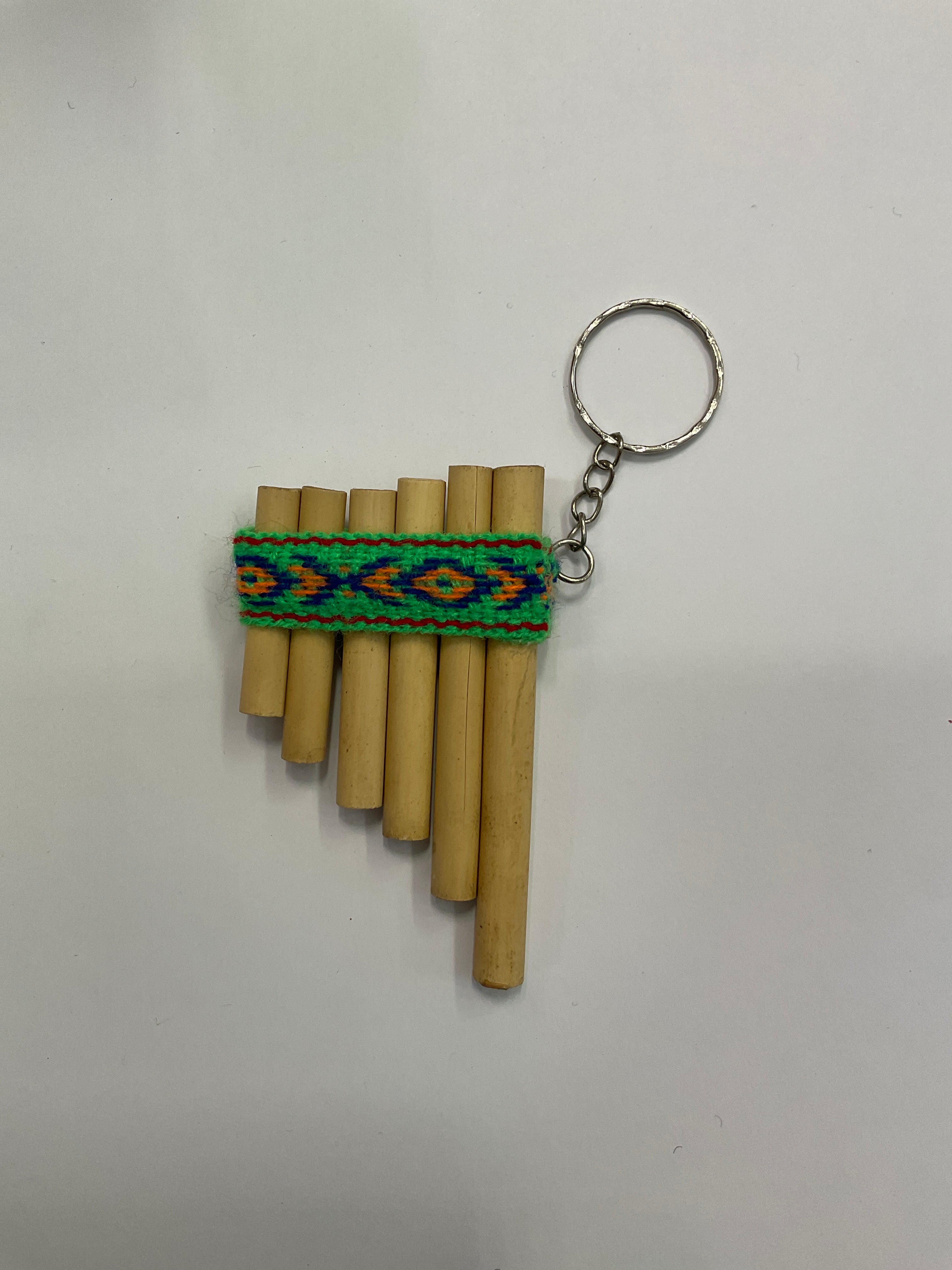 Zampoña Keychain