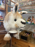 Alpaca Fibre Hat LLama Head