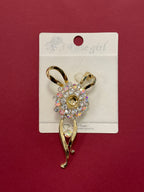 Rose Girl Pin