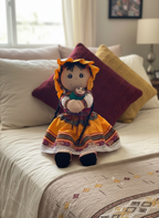 Muñeca peruana “Cusqueña” – Muñeca andina hecha a mano con bebé