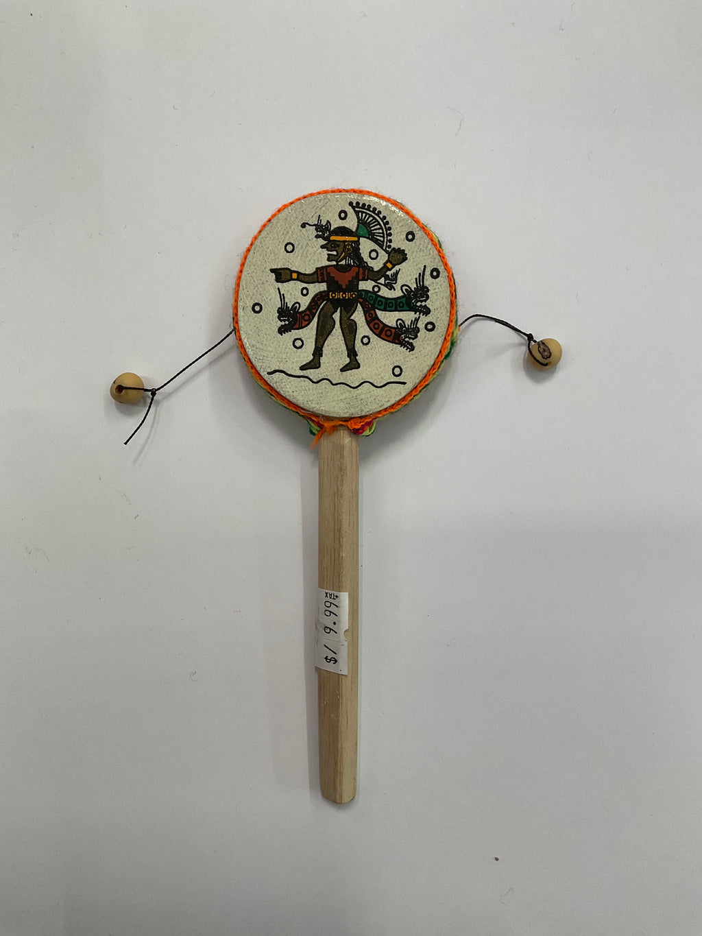 Bidón de pellets pintado pequeño