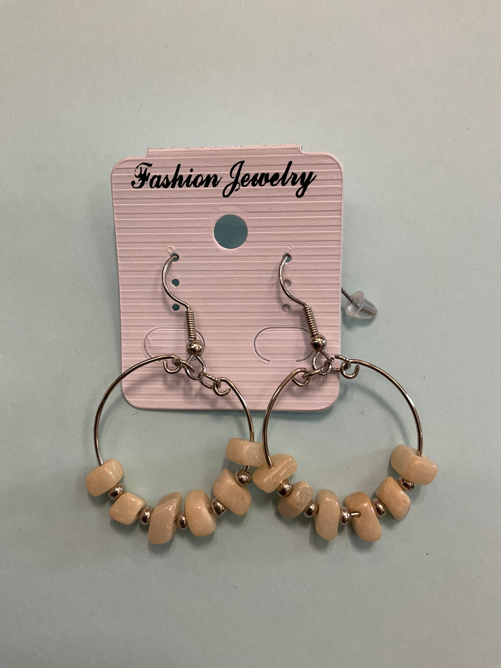 Metal with Stone Earrings