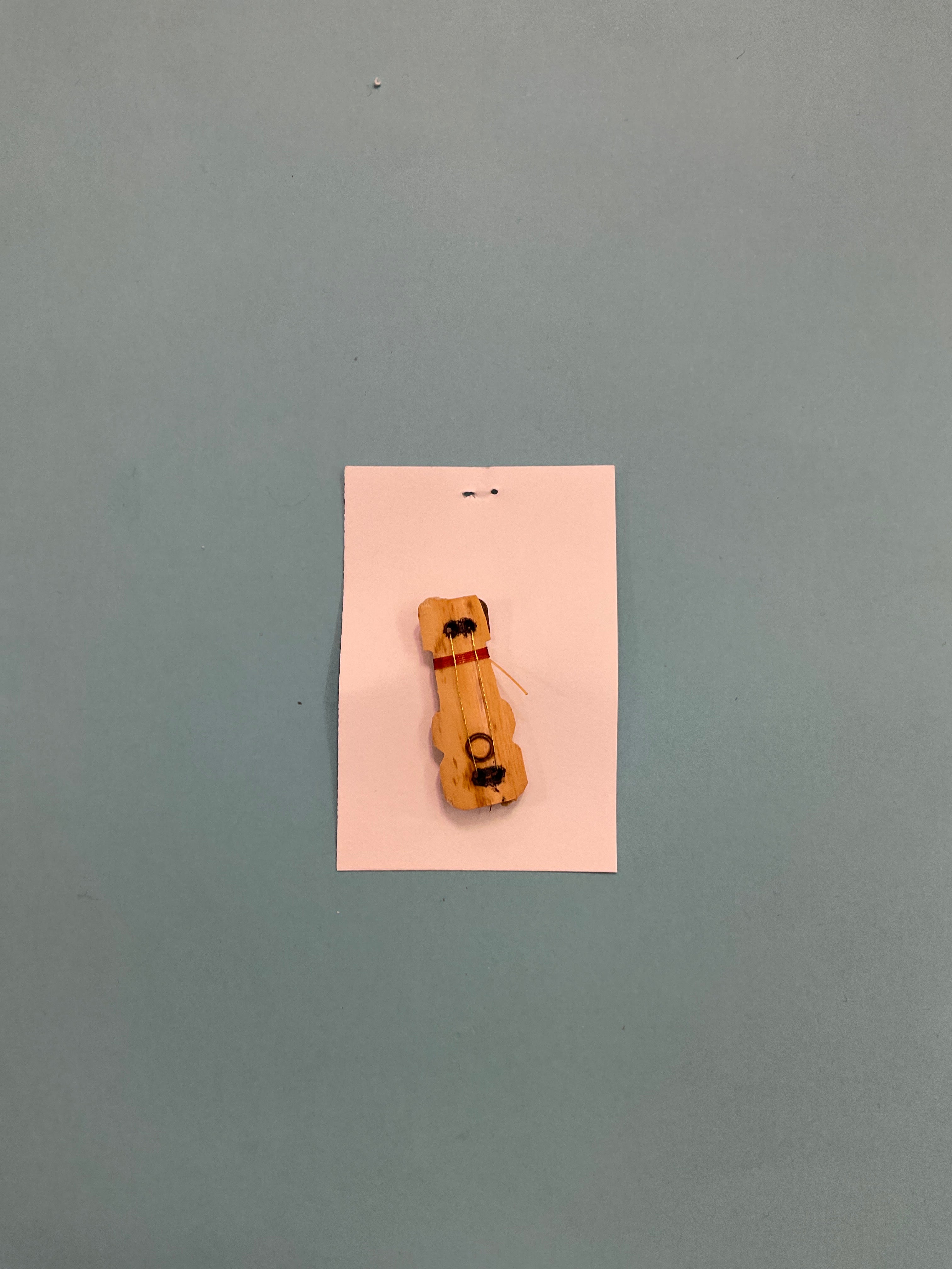 Mini Charango Instrument Pin