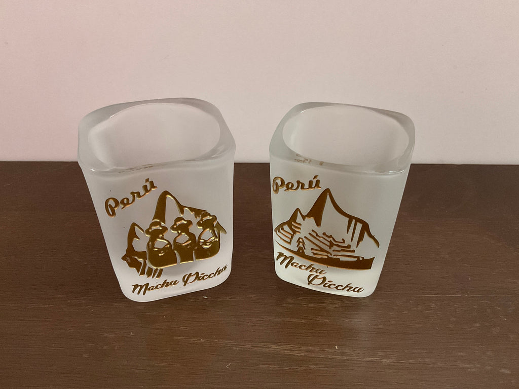 Perú Square with Rounded Edges Shot Glass