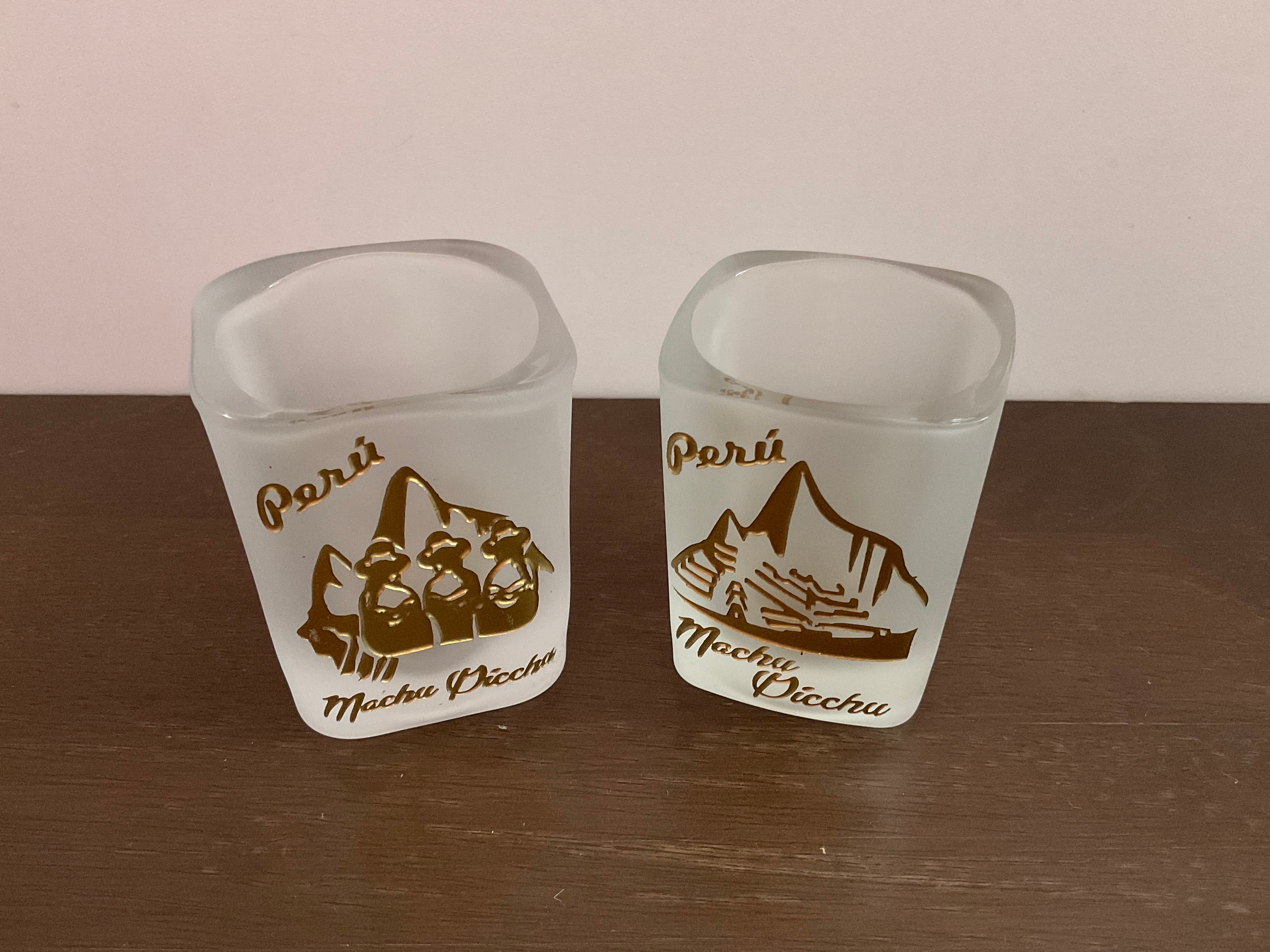 Perú Square with Rounded Edges Shot Glass