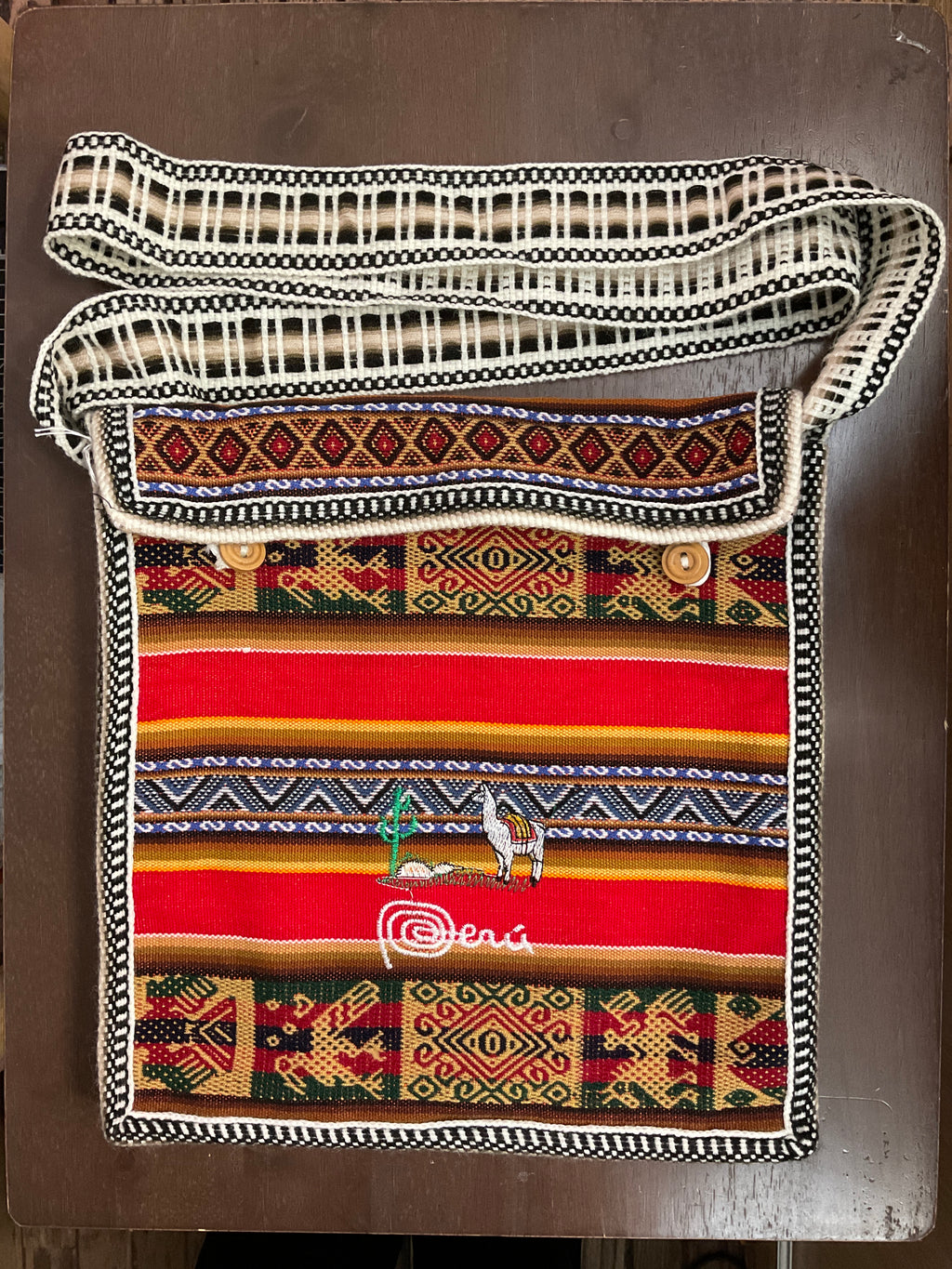 Bolso cruzado peruano