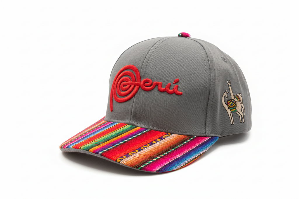 Marca Perú (Perú Logo) Baseball Cap - “Manta” | Made in Peru