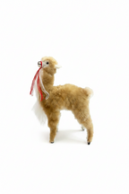 Handmade Vicuña Figurine – Alpaca Fur Andean Keepsake