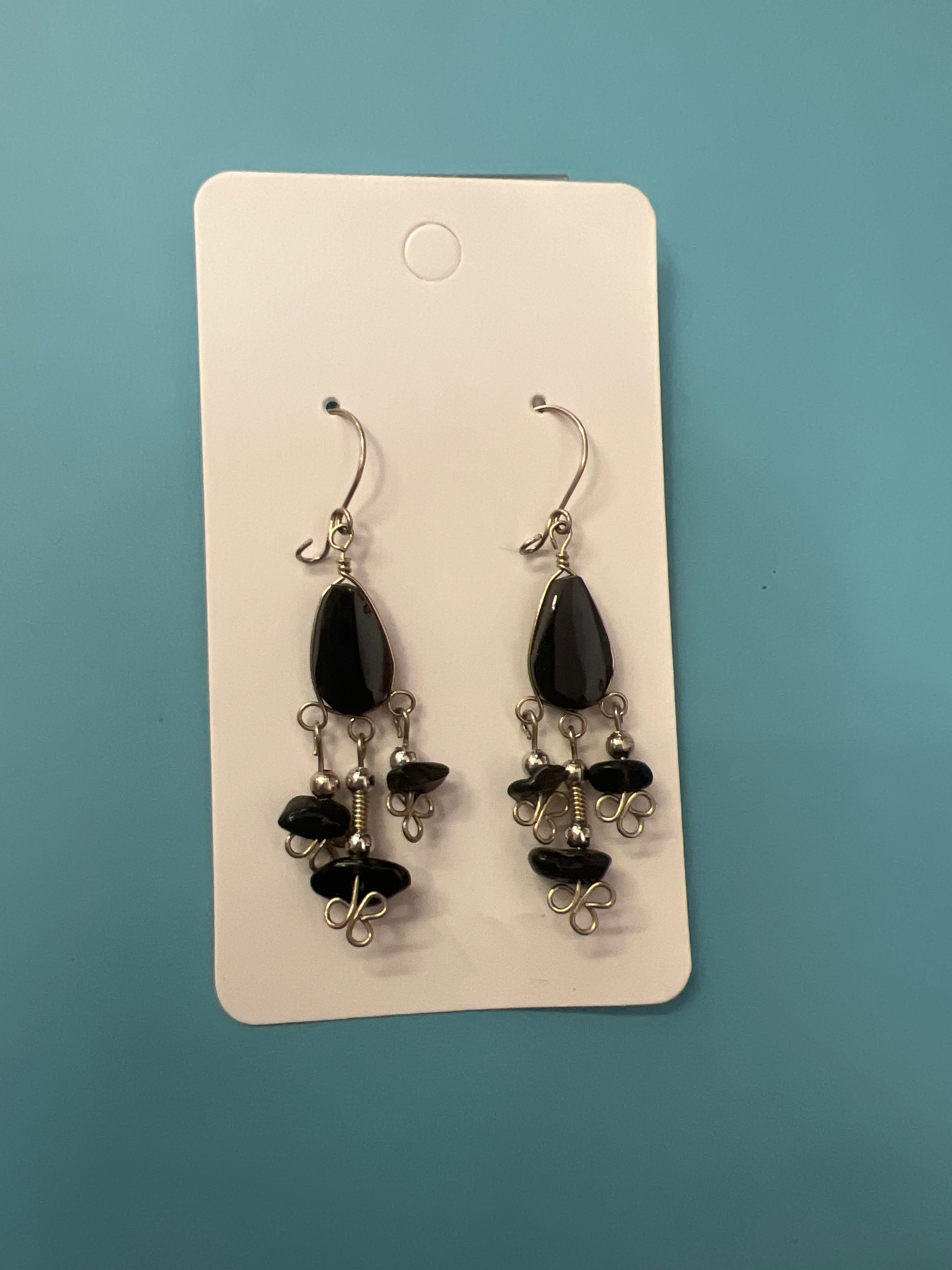 Peruvian Artisan Mineral Stone Earrings