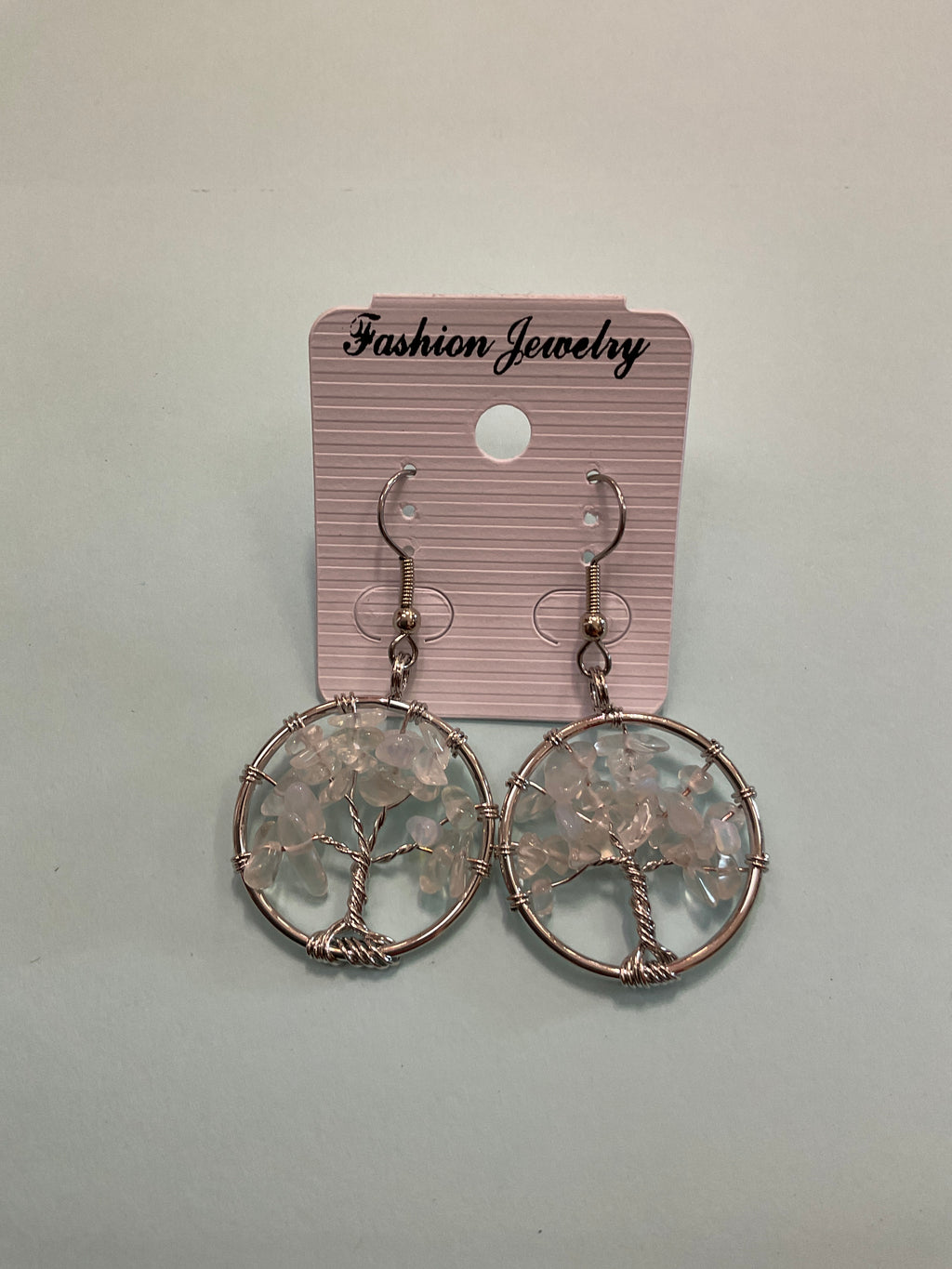Metal with Stone Earrings