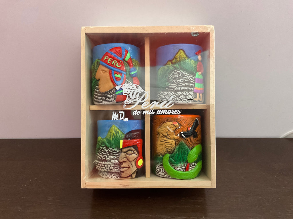 Perú Shot Glass Set of 4