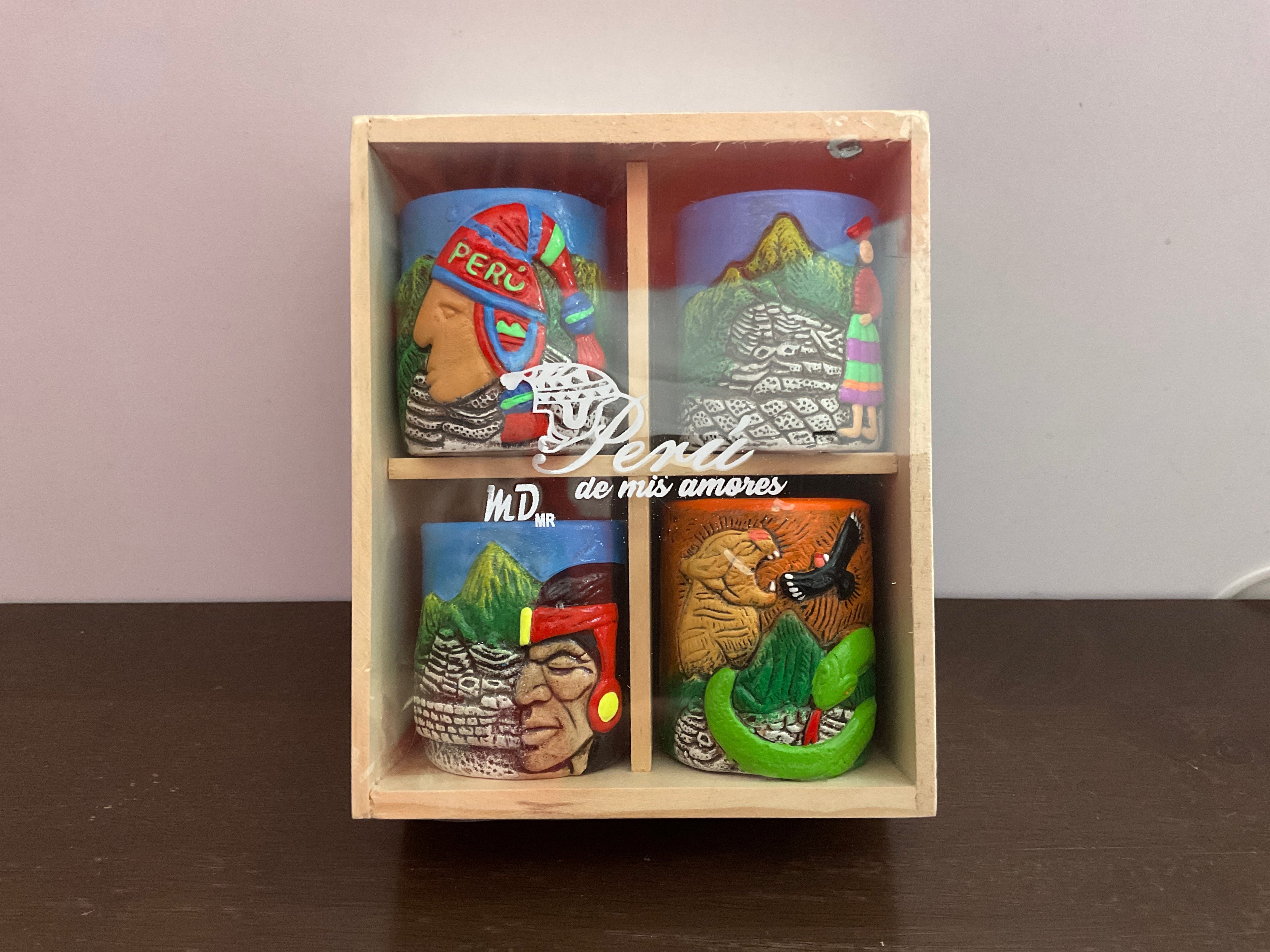 Perú Shot Glass Set of 4