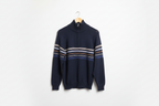 Quarter-Zip Baby Alpaca Cardigan Sweater
