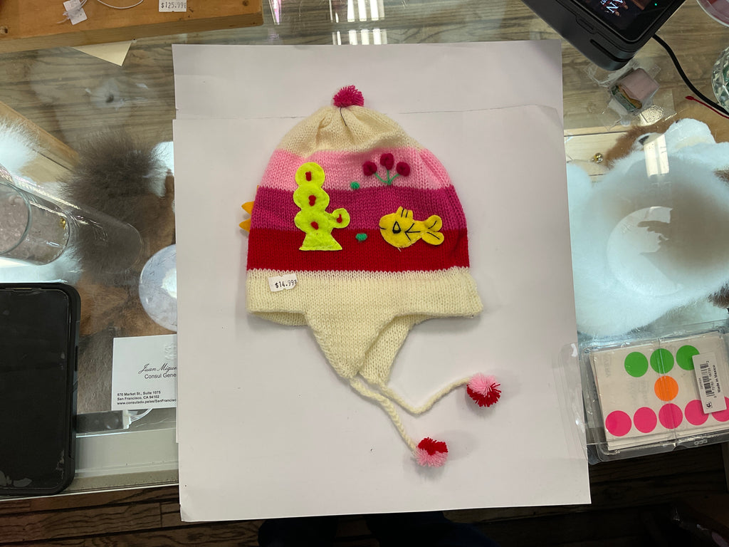Gorro Chullo Peruano para Bebé – Gorro de Lana Colorido con Orejeras para Bebés