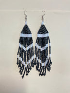Beaded Fringe Earrings