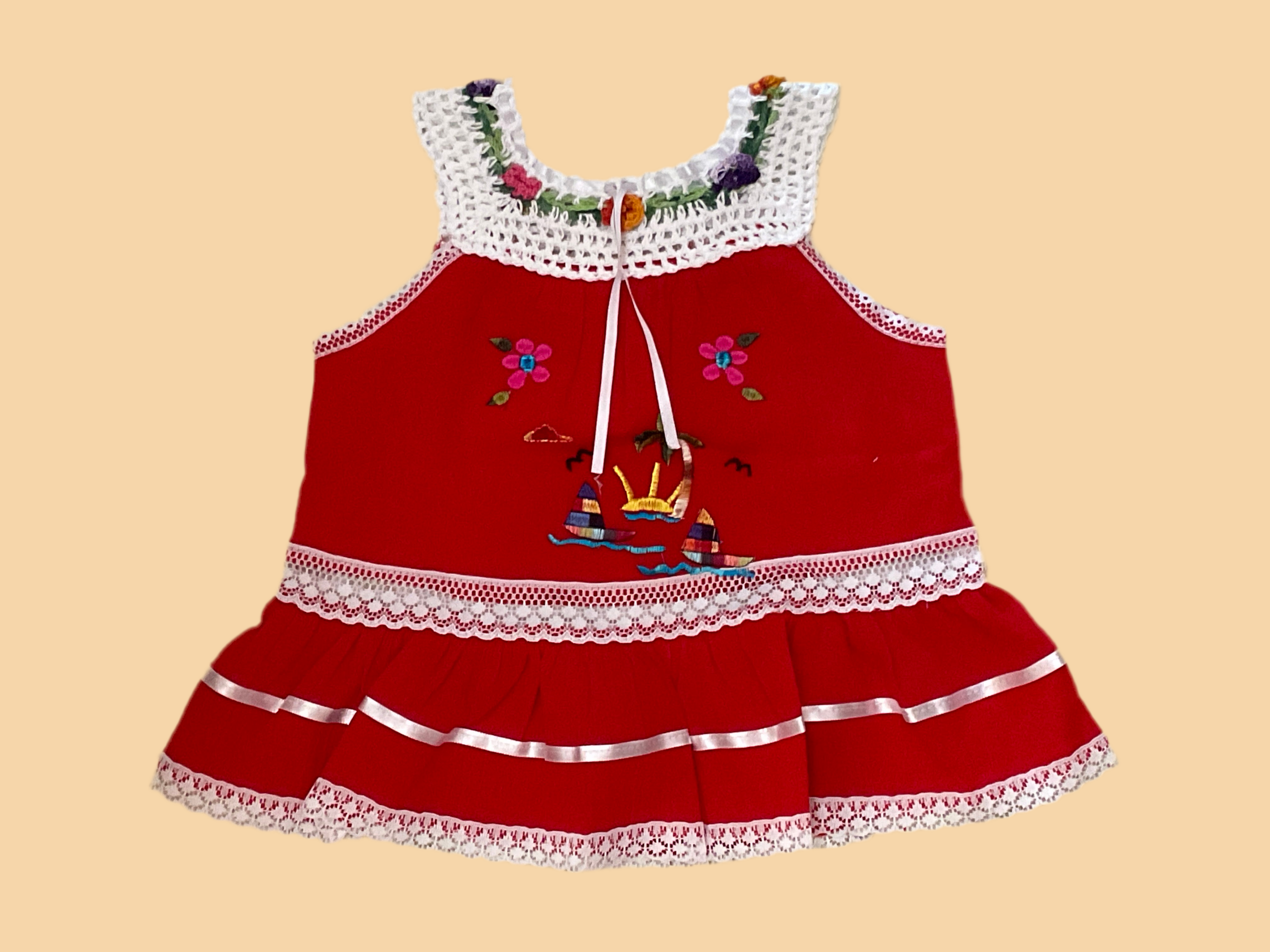 Hand Embroidered Children Dress