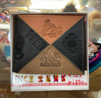 Cartera de piel artesanal