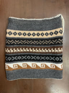 Gorro/bufanda de bebé alpaca híbrida